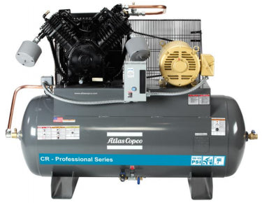 Front View of 15 HP Piston Air Compressor CR 15.